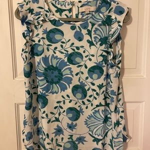 Floral Ann Taylor Loft blouse
